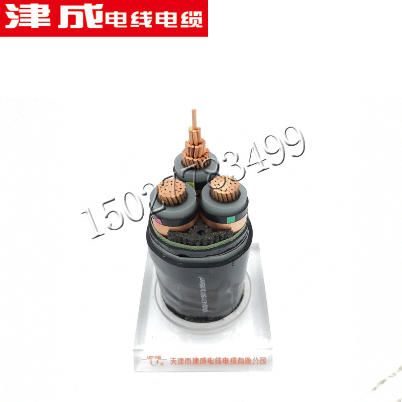 无氧平方电力电缆线2345芯4/6/10/16/25/35/50/70铜芯yjv电缆