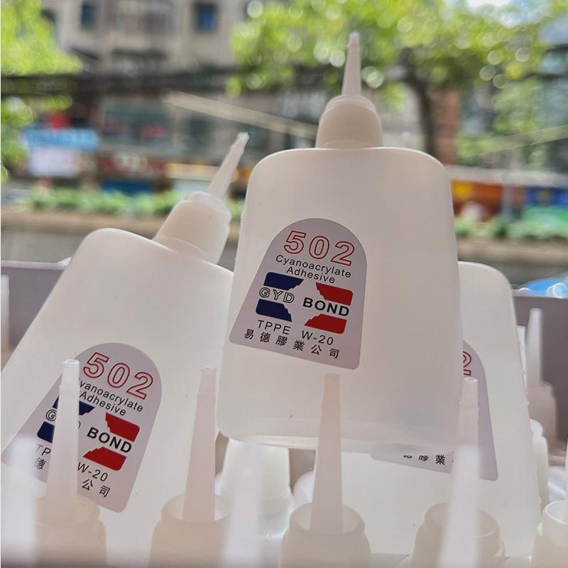 厂家502盒装胶水速干大瓶瞬间3塑料竹子陶瓷秒胶广告木材粘接胶