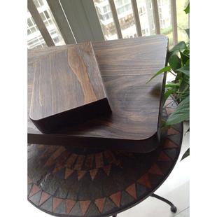 老榆木老松木木材板加工工作台面板餐桌实木板搁板酒吧板吧台桌面