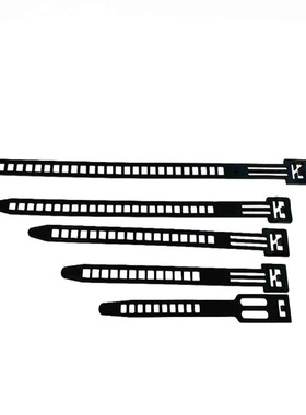 定制白色pe电缆捆扎扎带电源线扎带电线扎带乳白色9*180mm梯形线