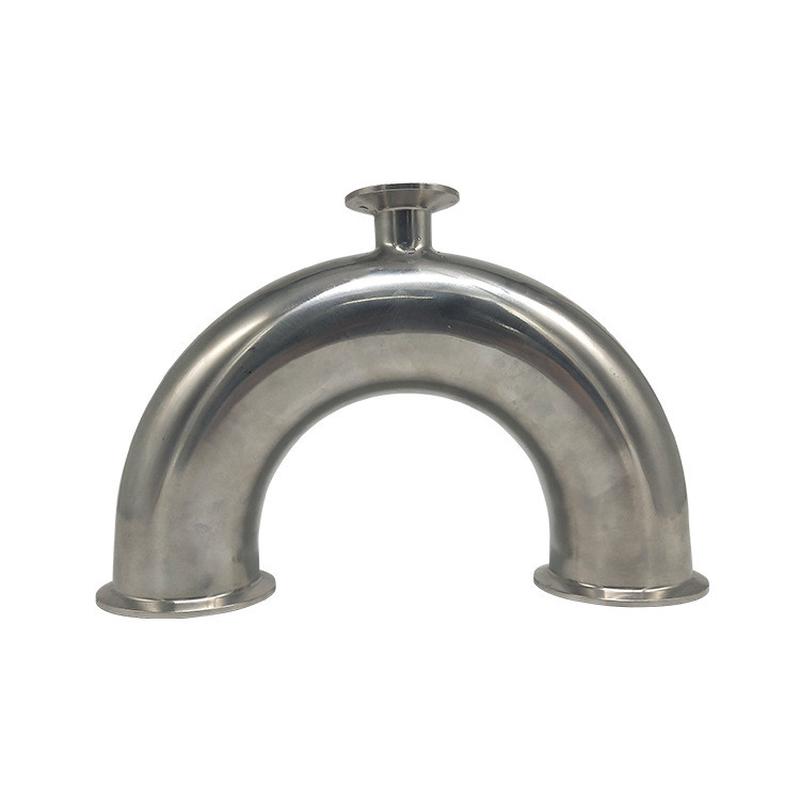 异径非标u型三通304焊接u型管弯管不锈钢快卡316单快装u型弯头