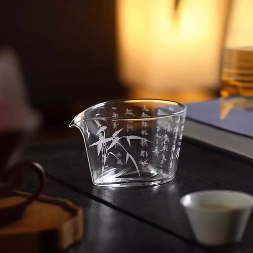 中式竹编缎面大漆藤编簸箕树叶茶则赏茶荷茶拨竹茶荷茶拨茶匙配件