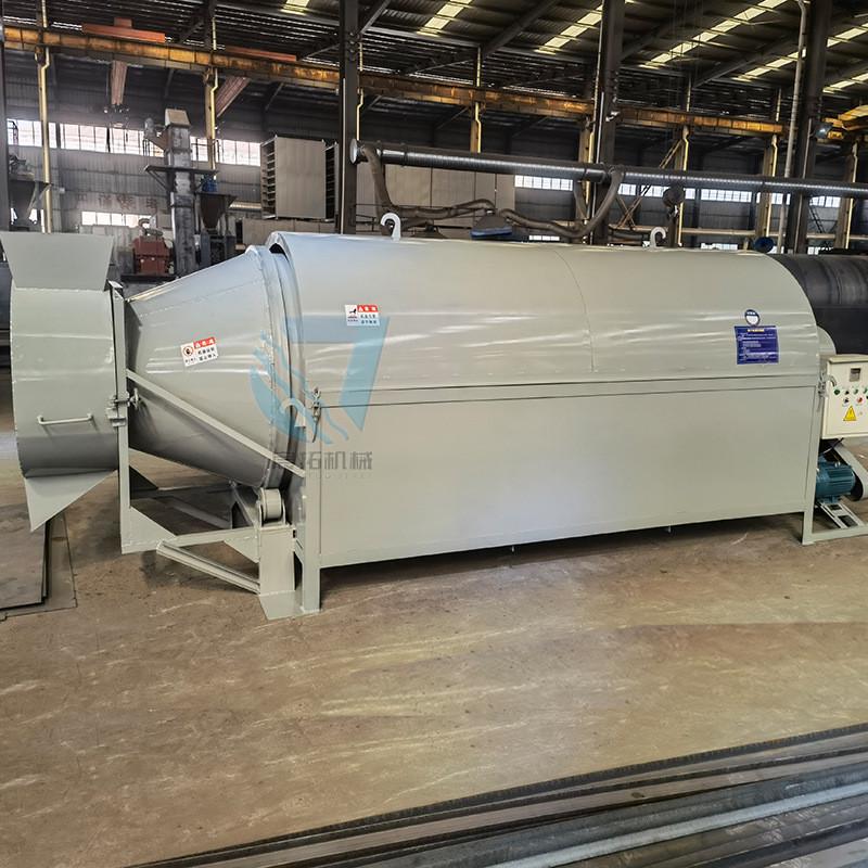 现货木屑沙子滚筒矿渣电加热烘干机酒糟豆渣椰糠不锈钢金属烘干机