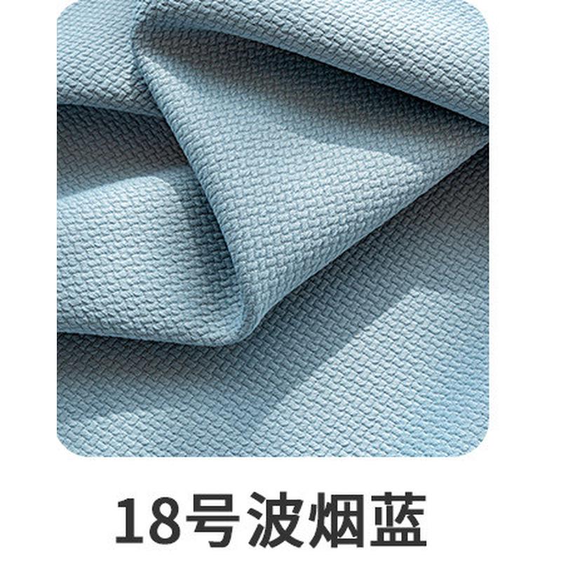 2023新品米拉棉轻奢小肌理原木几何风窗帘卧室客厅雪尼尔全遮光