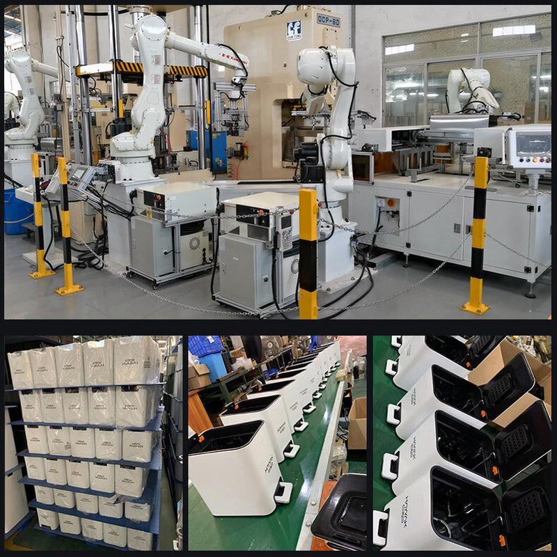 CCKO智能垃圾桶家用自动感应垃圾桶方形浴室客厅垃圾桶高颜值
