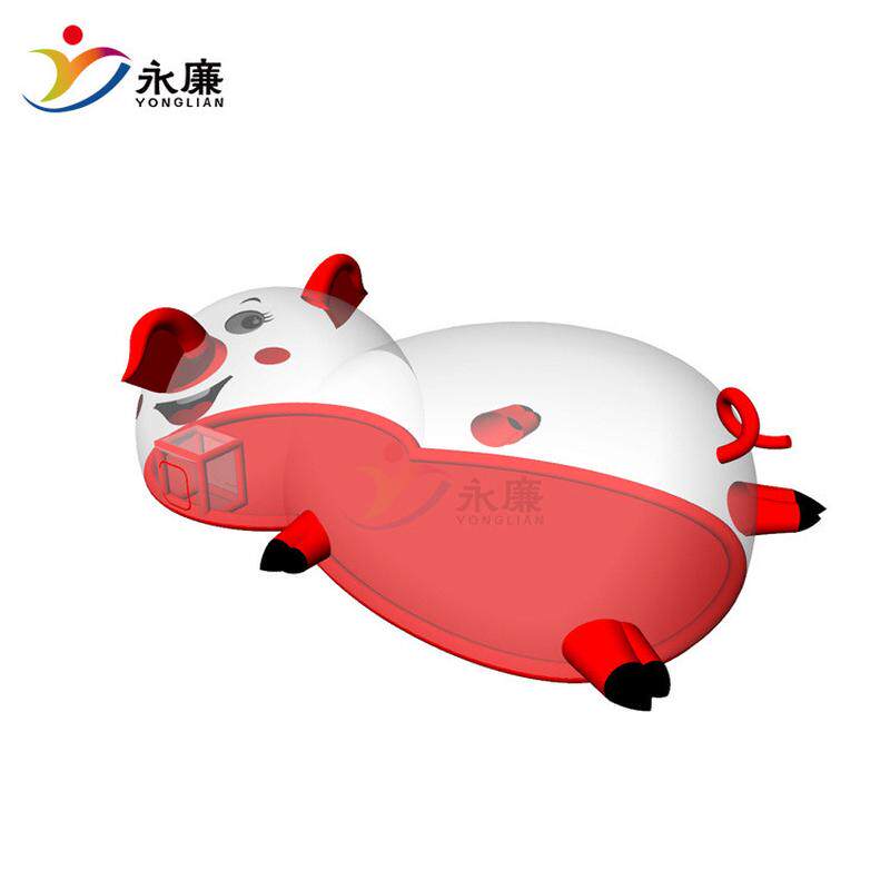 户外大型充气透明水晶宫鲸鱼岛球池商场广场游乐场乐园儿童海洋球