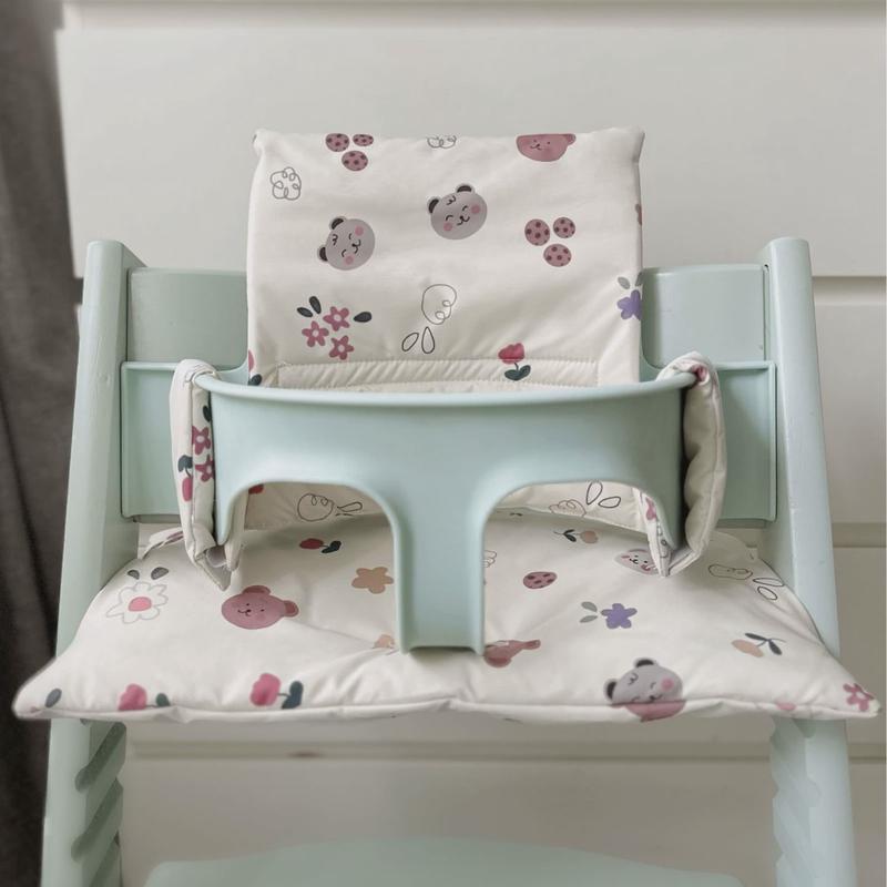 餐椅垫适用st***e成长椅坐垫儿童防水防油新款成长椅配件软靠垫