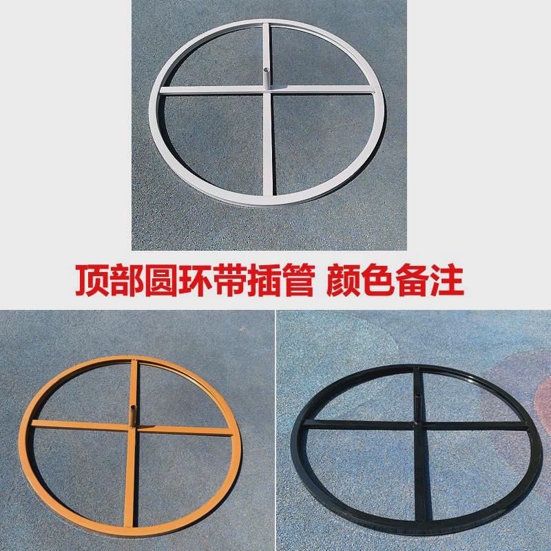 新款婚庆道具线帘圆环吊环架子圆形花环铁艺路引珠帘装饰立杆伸缩