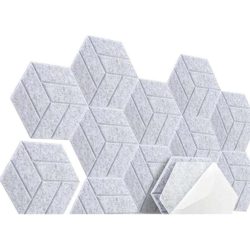 六边形毛毡板款式多样自粘背景墙面装饰墙贴幼儿园留言板