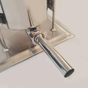 tv15l立式灌肠机商用手动不锈钢手摇式灌腊肠灌肠动机手机-15升