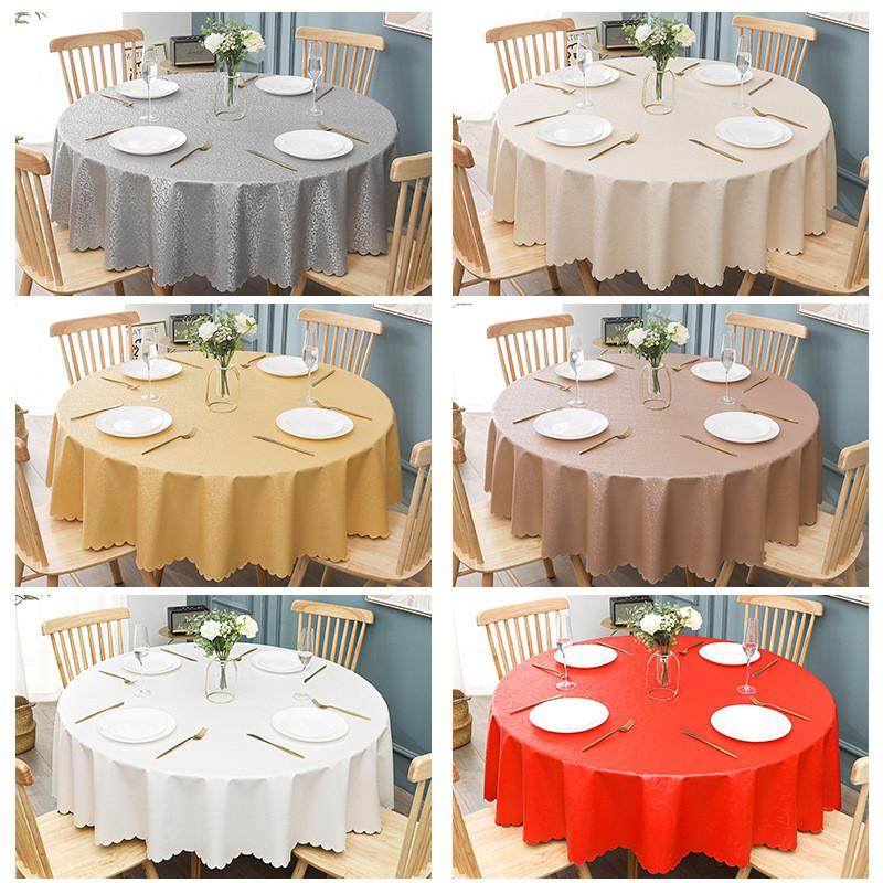 pvc桌布防水防油免洗防烫圆形大圆桌餐桌布台布酒店饭店圆桌布,居家布艺,桌布,淘宝优惠券,粉丝福利购,淘宝优惠卷