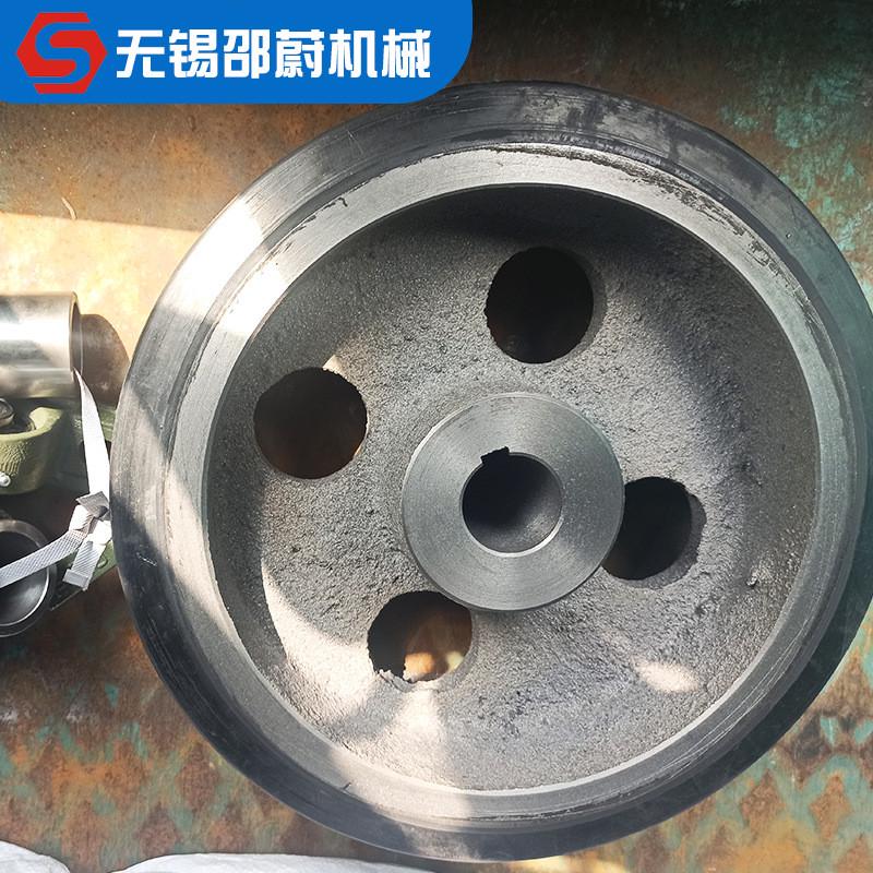 配件供应工业脚轮厂家橡胶轮刮泥机行走轮滚轮架橡胶轮配件