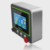 10寸触摸屏安装 盒纶人机界面hmi控制箱屏幕配电箱威plc电箱控