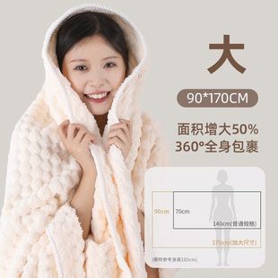 浴巾三件套加厚速干毛巾干发帽吸水不掉毛高档新款女成人洗澡学生