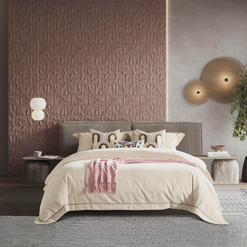 现代极简样板间别墅软装床品高端酒店家具展厅简约床上用品多件套,床上用品,床品套件/四件套/多件套,淘宝优惠券,粉丝福利购,淘宝优惠卷