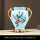 饰品仿真花干花艺插花器 复古现代客厅装 欧式 轻奢陶瓷花瓶摆件美式