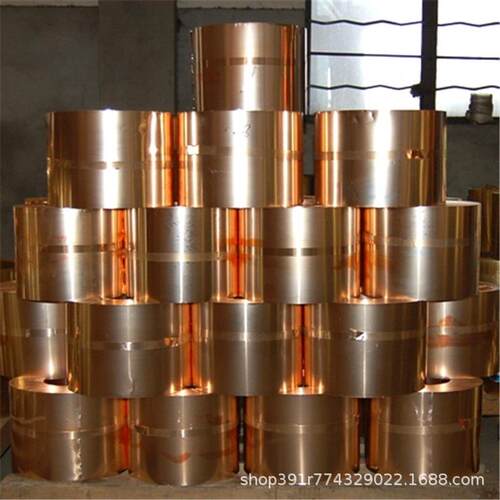 纯铜箔，c1100/t2紫铜带宽度，不限现货t2铜箔，铜皮，铜卷0.05mm