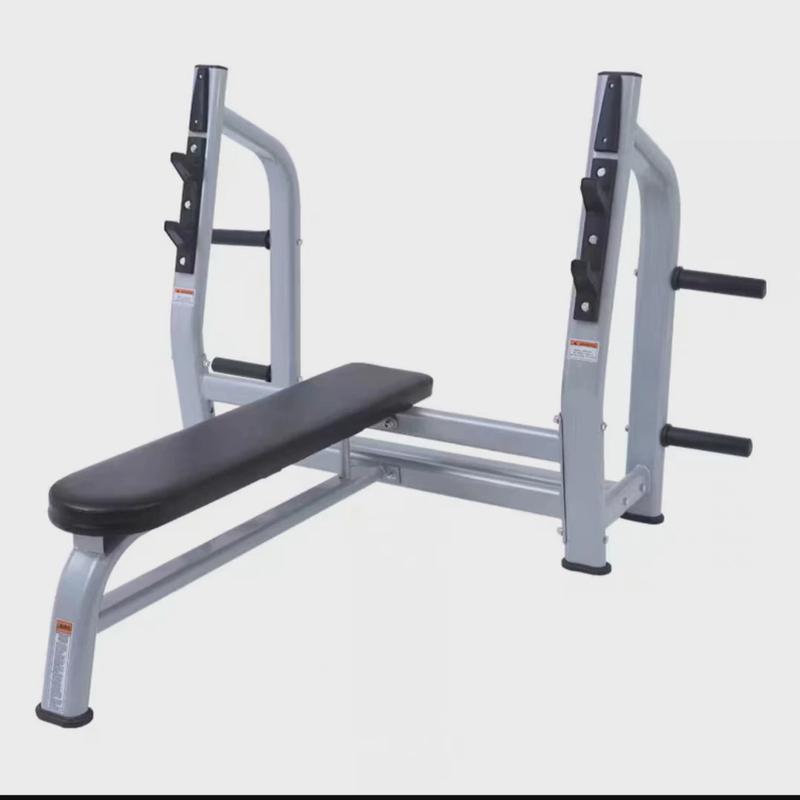健身房专业杠铃卧推架商用力量举多功能杠铃举重带保护架床推胸