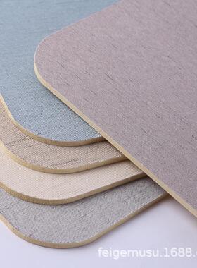 厂家护墙板竹木纤维布艺货源实木墙板轻奢木饰面板装饰集成墙板