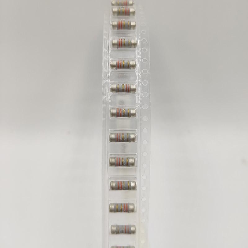 高精密片状绕电阻1/4w0207±5%线铜线碳素皮膜电阻器现货供应