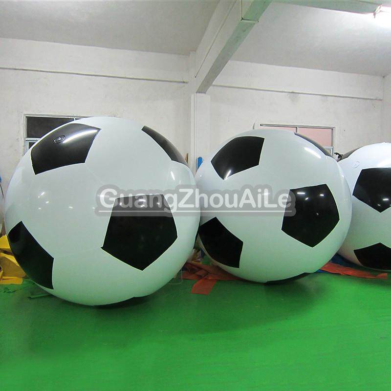 PVC充气沙滩足球超大儿童户外娱乐亲子互动游戏足球热销三色球