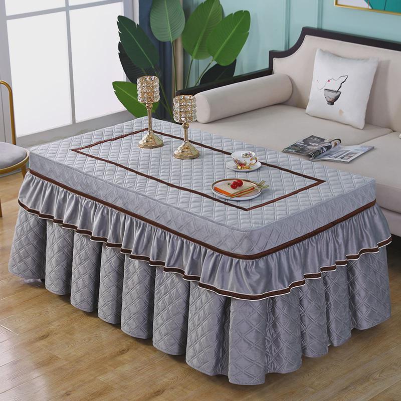 长方形加厚电炉罩烤火桌子罩新款茶几桌布罩电暖炉棉被冬季火套罩