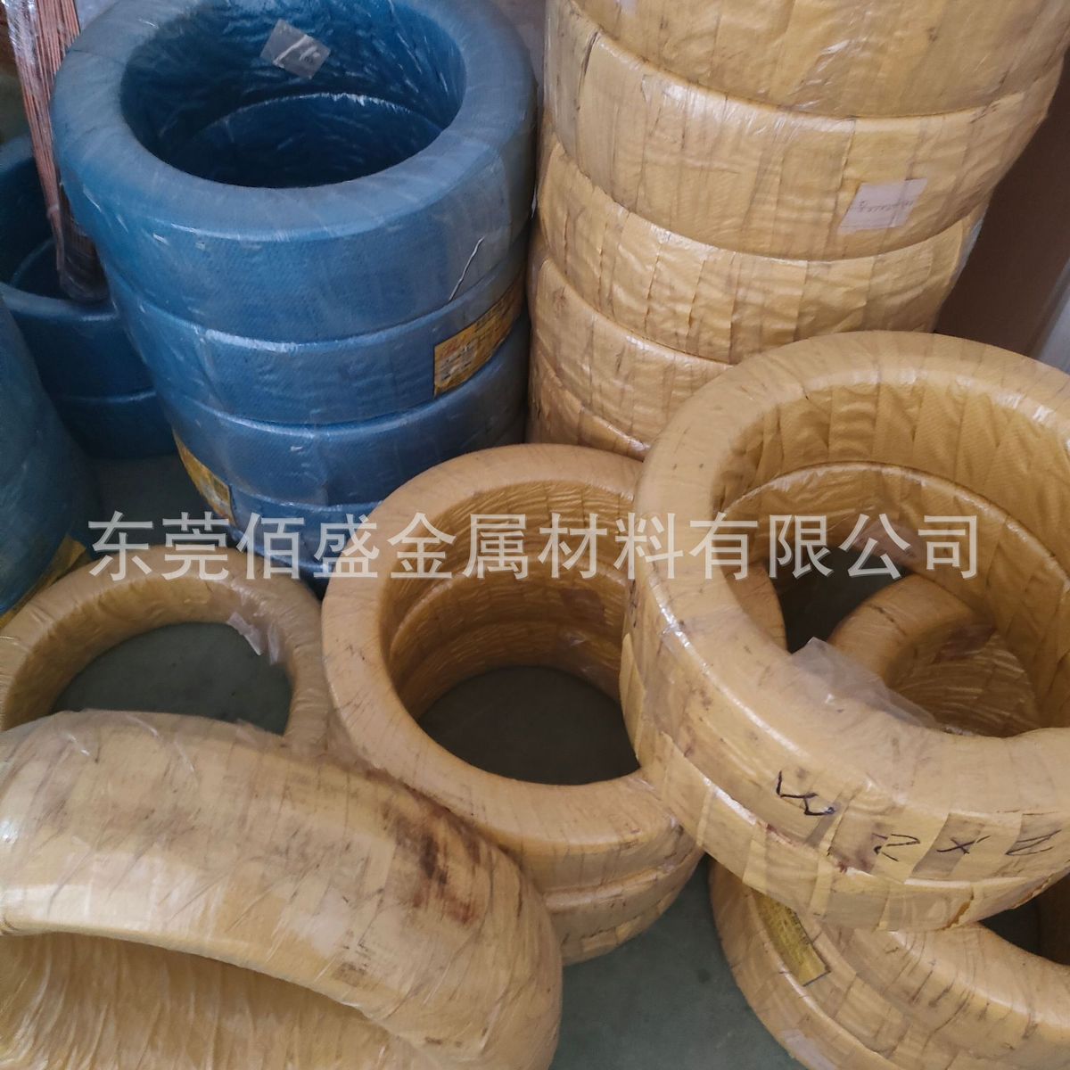 生产h62h65黄铜软线黄铜丝插头拉链用黄铜线全扁半硬扁铜线