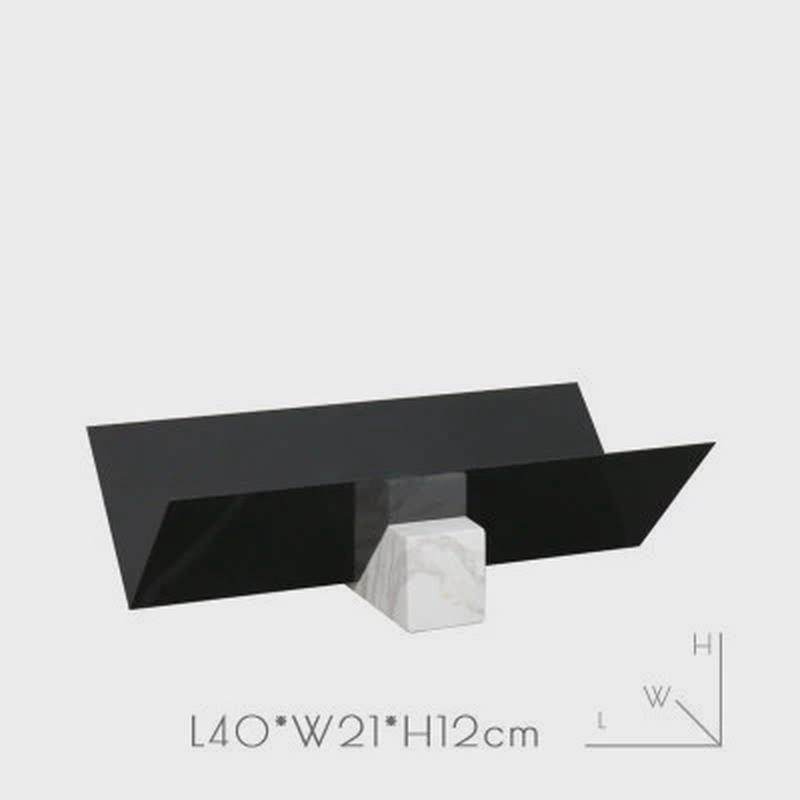 简约现代轻奢几何金属大理石底座书架摆件样板房间书房装饰品摆设,家居饰品,装饰摆件,淘宝优惠券,粉丝福利购,淘宝优惠卷