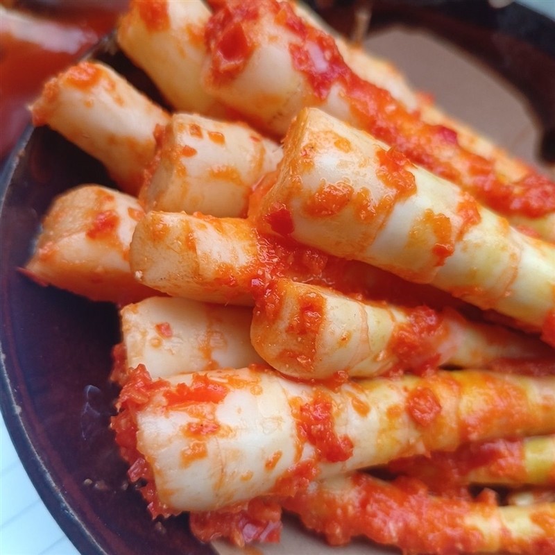 云南威信红色扎西特产酱泡笋传统手工开胃酸辣味脆笋微辣辣椒酱