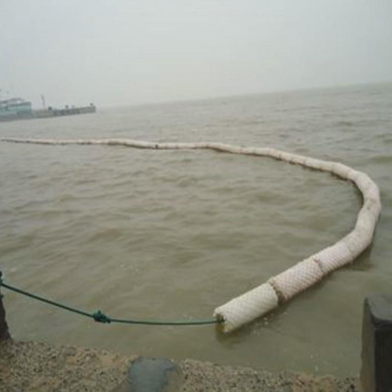 吸油索外层尼龙网片浮水吸油索船坞海事码头江面吸油索厂价格