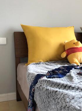 15X长方形床头大靠背沙发靠垫套65x85床上红色靠枕抱枕套6