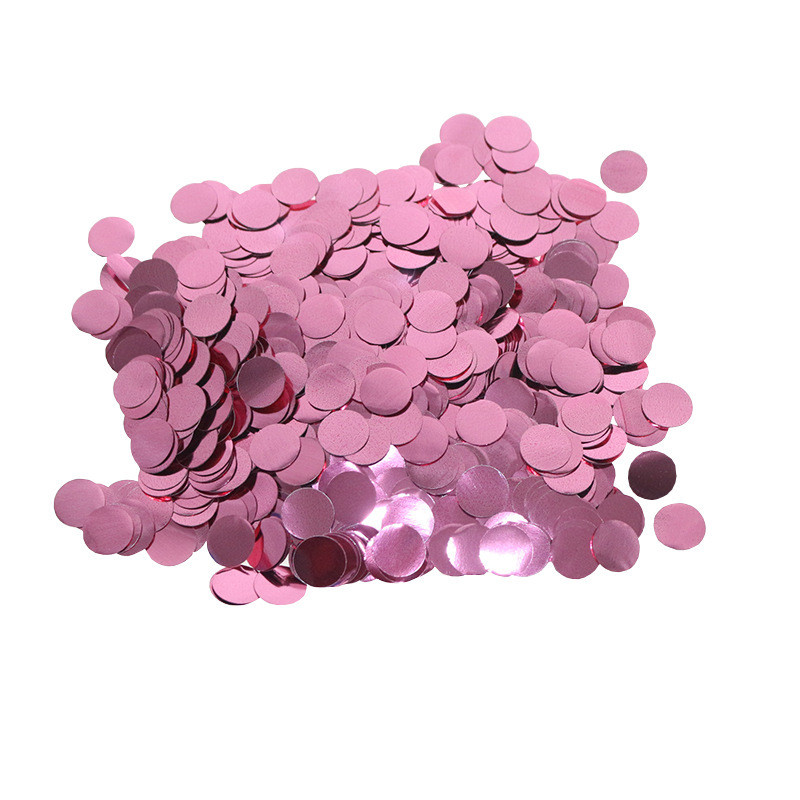 称圆形气球亮片装波波球填充物透明球斤爱心彩色纸屑撒花装饰品