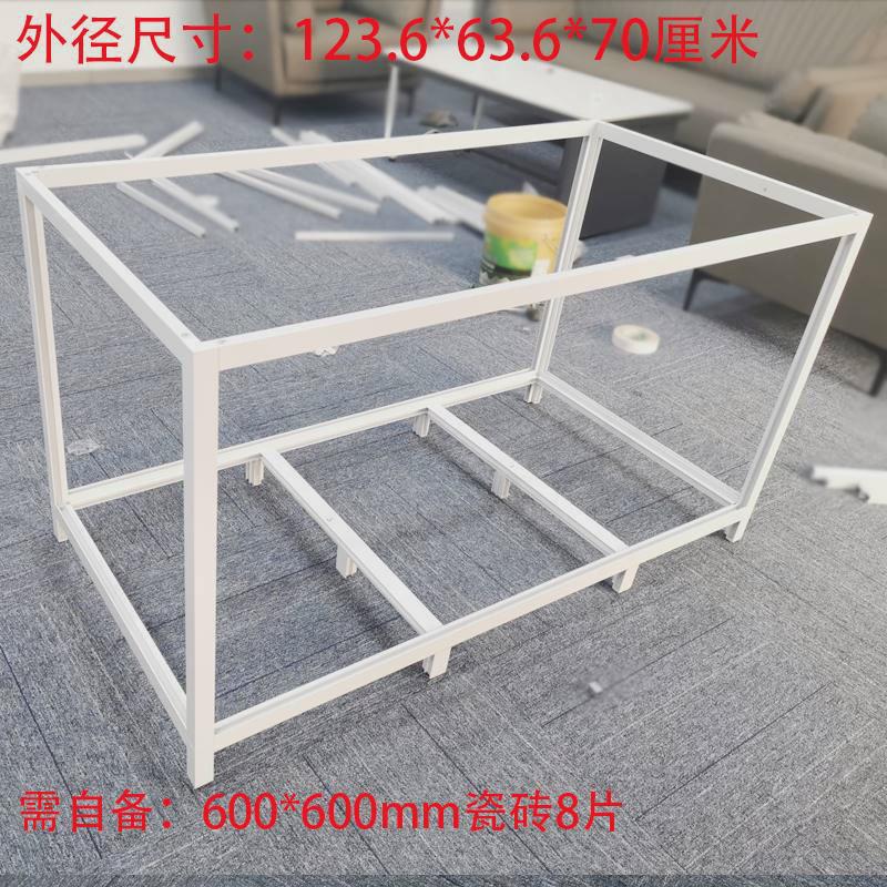 ll铝合金花箱种菜箱楼顶果树瓷砖大号种植箱种树箱框架户外庭院花