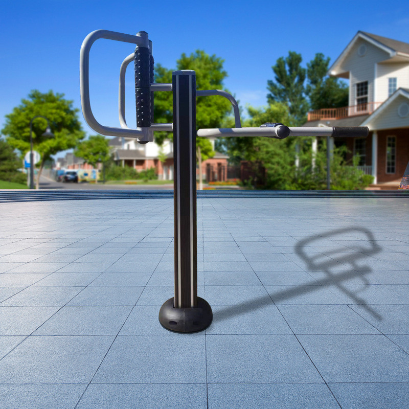 户外铝塑木组合套装老年人小区公园体育室外广场塑钢器材健身器材