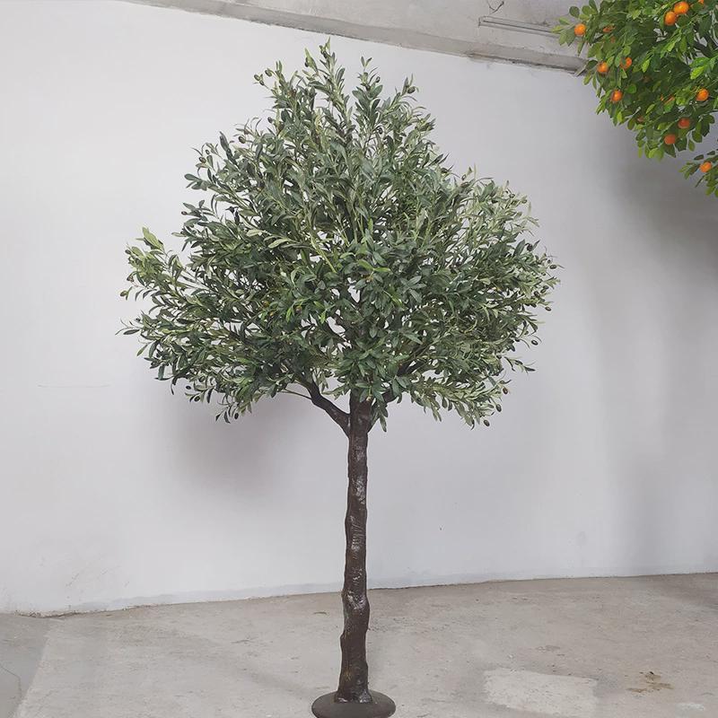 仿真橄榄树北欧风家居室内盆栽盆景装饰ins网红工作室绿化橄榄树