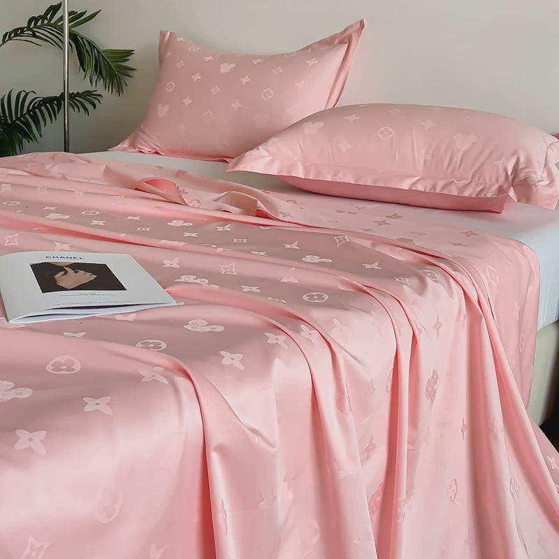 2024新款100支全棉长绒棉提花音色系列单品床单200*245cm单床单,床上用品,床单,淘宝优惠券,粉丝福利购,淘宝优惠卷