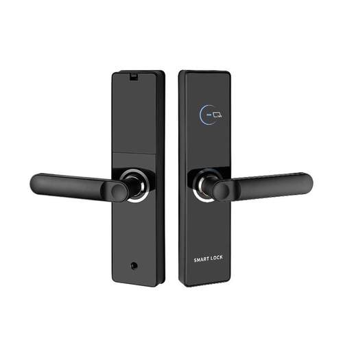 宾馆公寓磁卡锁客房木门刷卡锁单舌小50锁体替换静音酒店刷卡锁