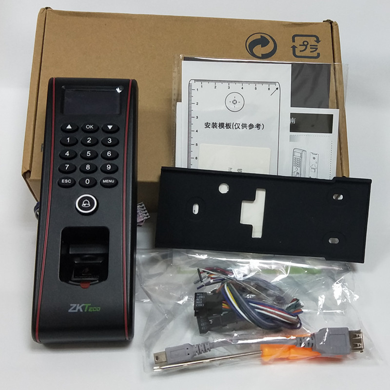 中控中控of107指纹门禁机智慧tf1700门禁机中控of107防水门禁机