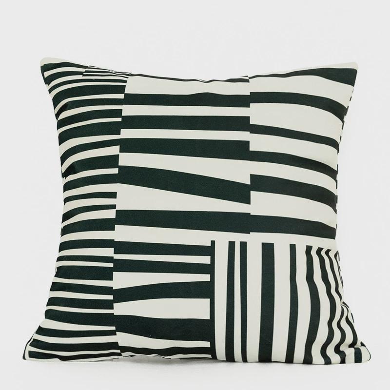 北欧抱枕ins风粉色加沙发客厅靠枕黑白卧室床头靠垫可爱波点南瓜