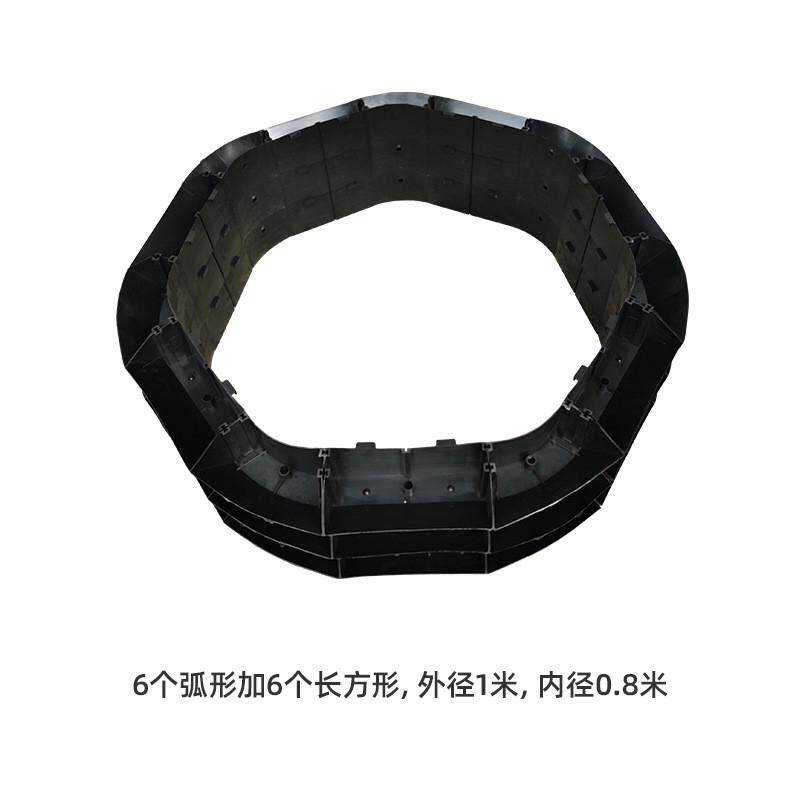 生态蜂巢垂直植物墙景观塑料花盆容器真立体绿化圆柱绿植墙种植盒