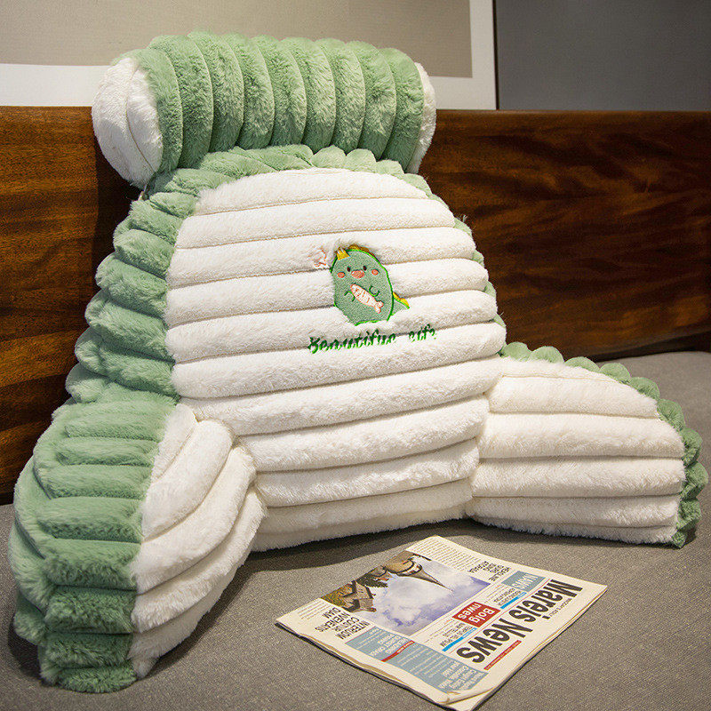 卡通动物仿兔毛多功能腰靠办公室卧室靠垫可拆洗腰枕靠背久坐加厚,居家布艺,靠垫/抱枕,淘宝优惠券,粉丝福利购,淘宝优惠卷