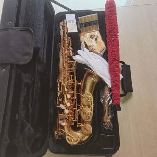 金音中音萨克斯jyas-e100g降e漆弯管萨克黄铜金萨克斯风
