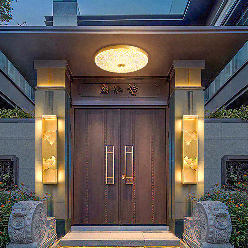 别墅大门口吸顶灯防水防虫高级入户进门灯室外门前照明户外阳台灯,家装灯饰光源,客厅吸顶灯,淘宝优惠券,粉丝福利购,淘宝优惠卷