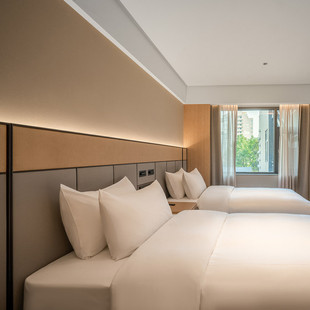 全季酒店家具全配套行李柜电视柜组合标间客房箱酒店板式床床头柜