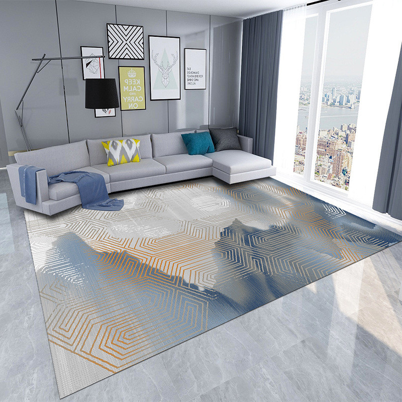 地毯ins风简约客厅茶几家用后现代北欧地毯大面积卧室地毯