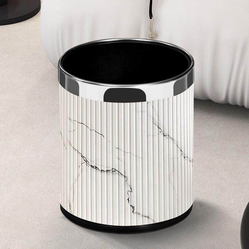 e*垃圾桶家用客厅现代简约商用轻奢2024新款大号卫生间卧室厨房无