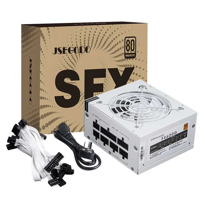 全模组SFX静音SFX500W 600W 750W 850W台式机电脑itx小主机箱电源