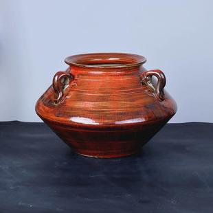 饰品陶瓷陶瓷花瓶 景德镇手工复古文艺水培花瓶客厅摆件家居花器装