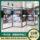 户外摄影棱柱屏风展板美术作品挂画展览架八作品可折叠书画展板