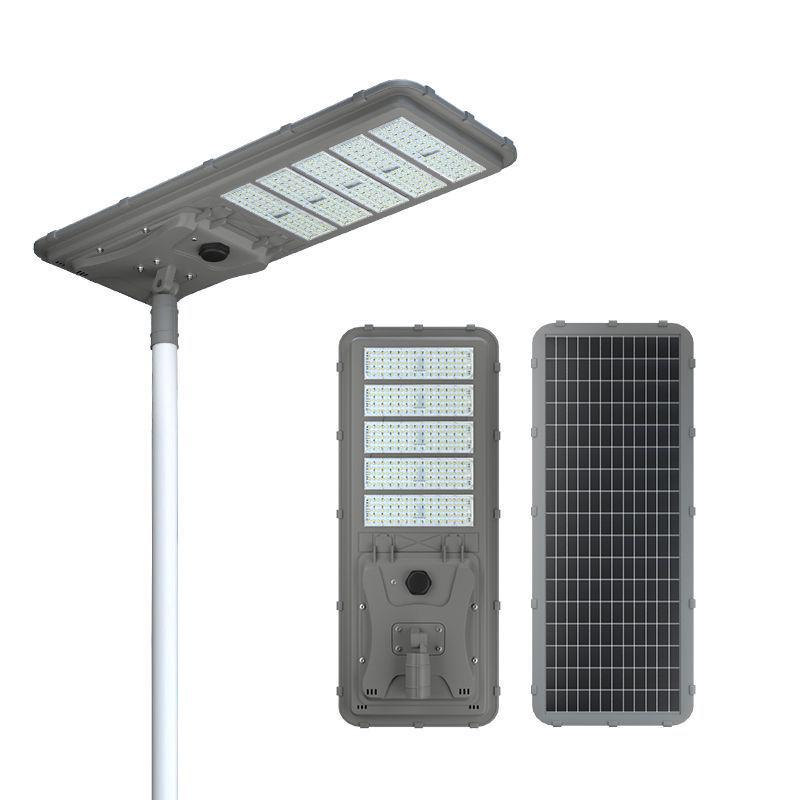 光效170LMW户外大功率一体化太阳能路灯40W-120W高亮道路照明工程